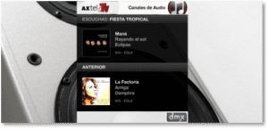 Axtel TV Musica para Cable TV