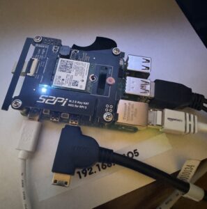 Raspberry PI with Intel AX210