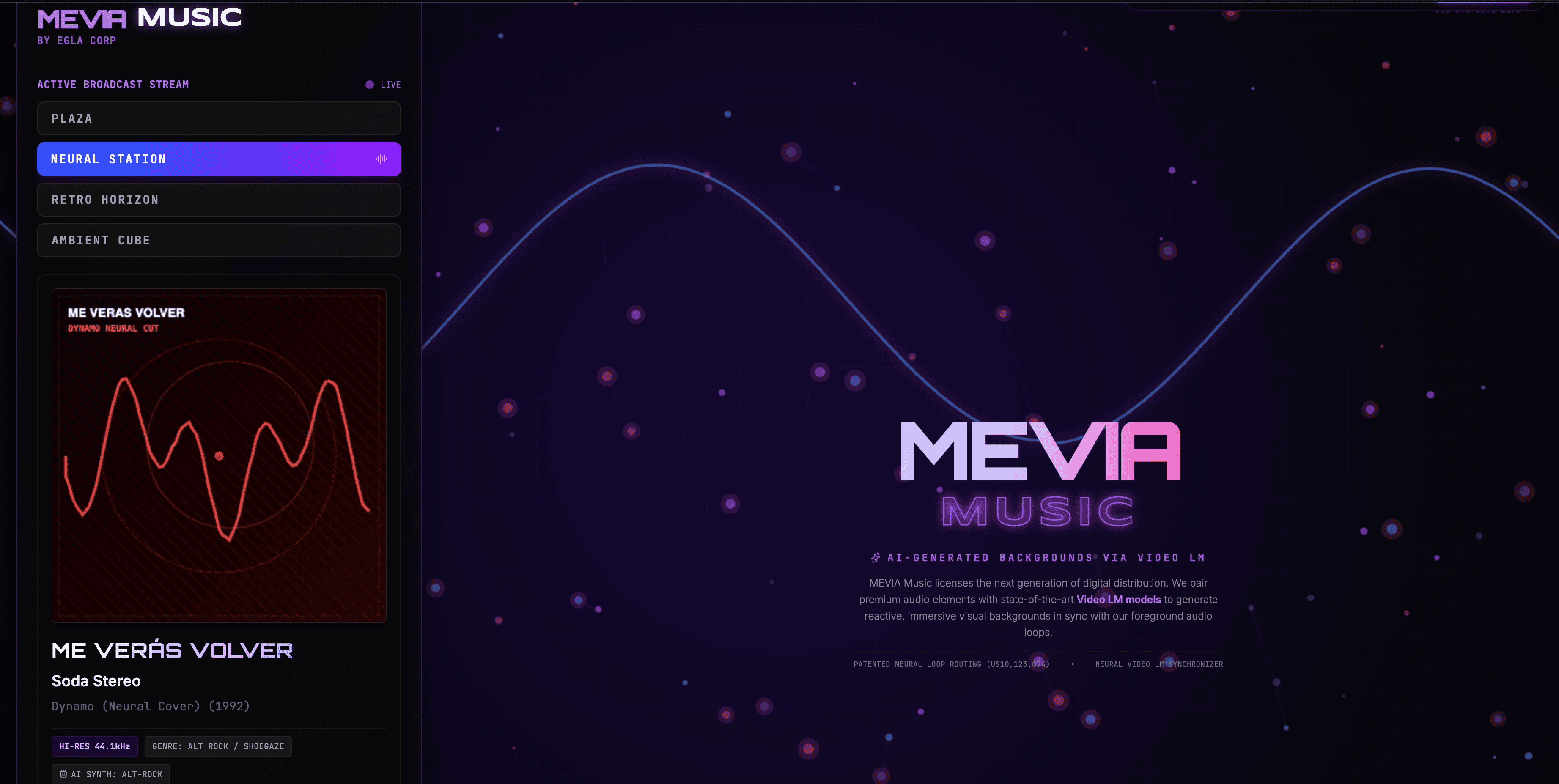 MEVIA Patent Portfolio
